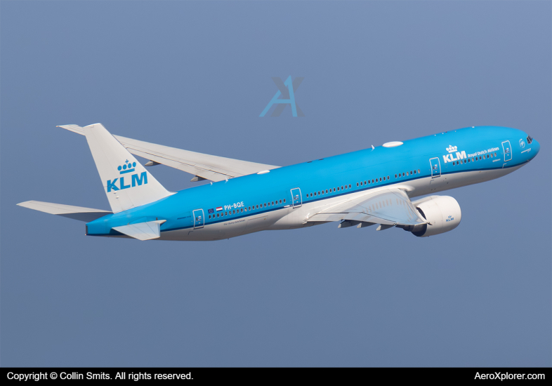 Photo of PH-BQE - KLM Boeing 777-200ER at AMS on AeroXplorer Aviation Database