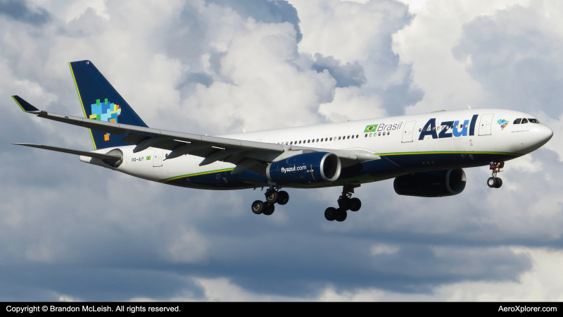 Photo of PR-AIY - Azul  Airbus A330-200 at MCO on AeroXplorer Aviation Database