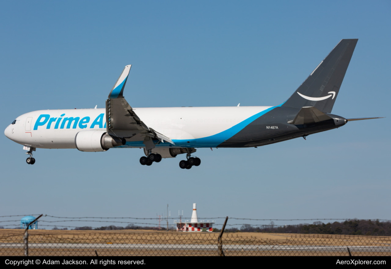 Photo of N1487A - Prime Air Boeing 767-300F at BWI on AeroXplorer Aviation Database