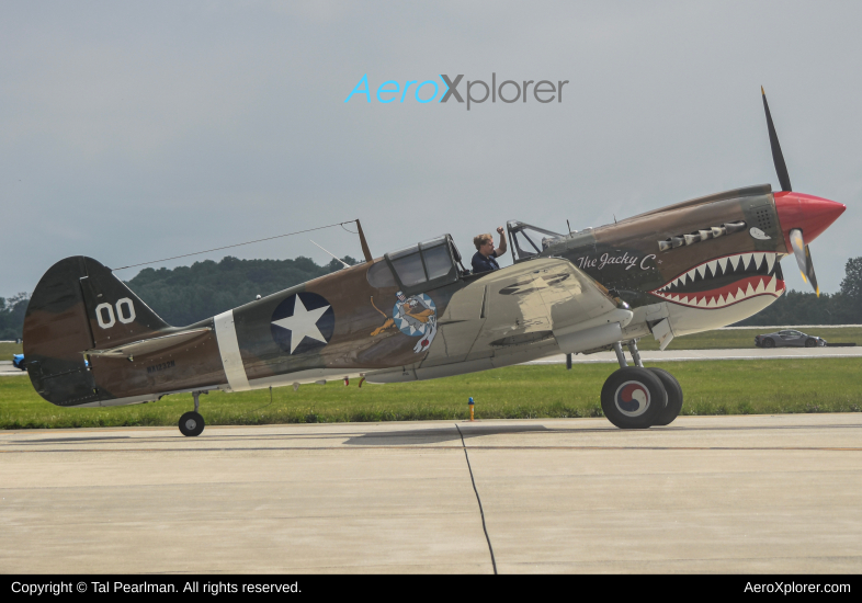 Photo of N1232N - PRIVATE Curtiss P-40 Warhawk at DOV on AeroXplorer Aviation Database