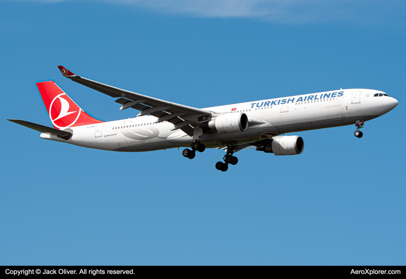 Photo of TC-JOH - Turkish Airlines Airbus A330-300 at JFK on AeroXplorer Aviation Database