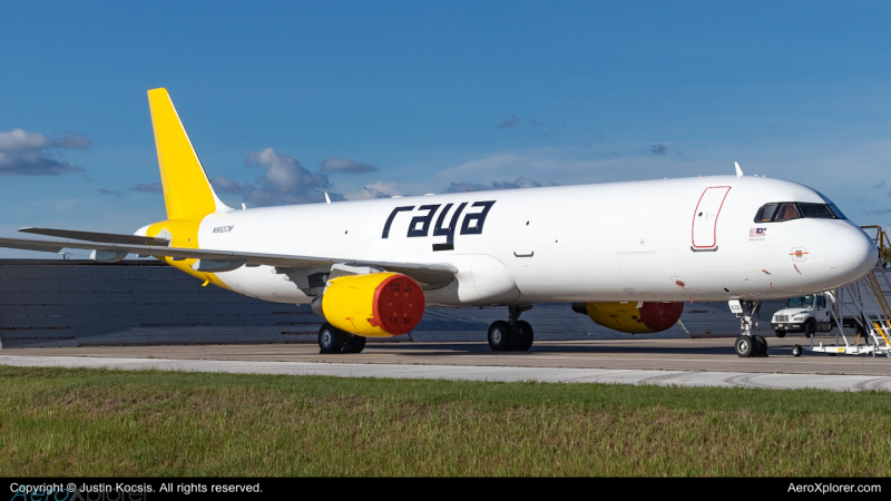 Photo of N982CM - Raya Airways  A321p2f at TPA on AeroXplorer Aviation Database