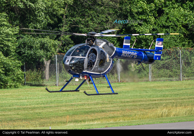 Photo of N912PG - PRIVATAE MD Helicopters MD520N at CGS on AeroXplorer Aviation Database
