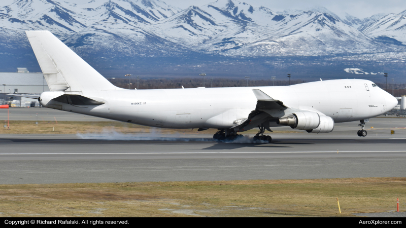 Photo of N406KZ - Atlas Air Boeing 747-400F at ANC on AeroXplorer Aviation Database