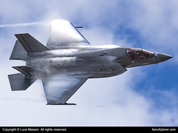 Photo of 170066 - USMC - United States Marine Corp Lockheed Martin F-35 Lightning at NKT on AeroXplorer Aviation Database