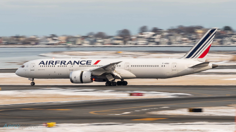 Photo of F-HRBC - Air France Boeing 787-9 at BOS on AeroXplorer Aviation Database