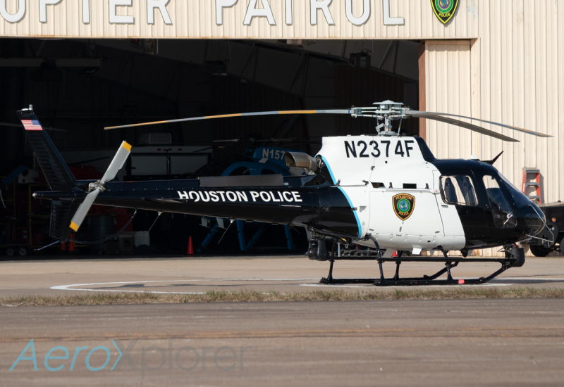 Photo of N2374F - Houston Police Airbus H125 at HOU on AeroXplorer Aviation Database