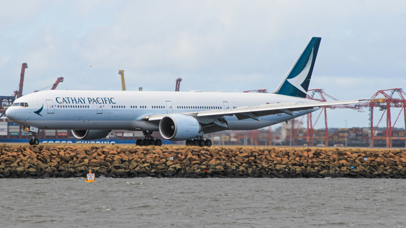 Photo of B-KQD - Cathay Pacific Boeing 777-300ER at SYD on AeroXplorer Aviation Database