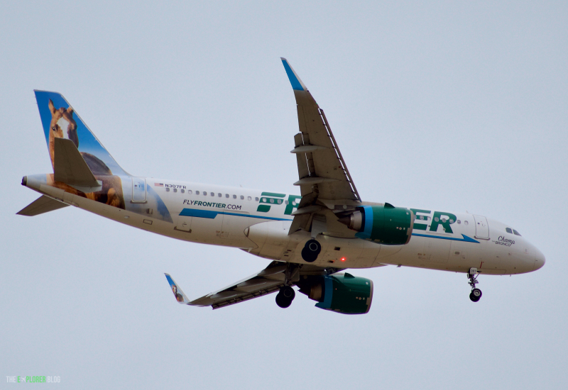 Photo of N307FR - Frontier Airlines Airbus A320NEO at DEN on AeroXplorer Aviation Database
