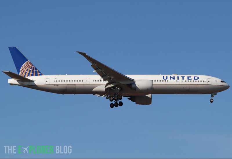Photo of N2341U - United Airlines Boeing 777-300ER at LCK on AeroXplorer Aviation Database