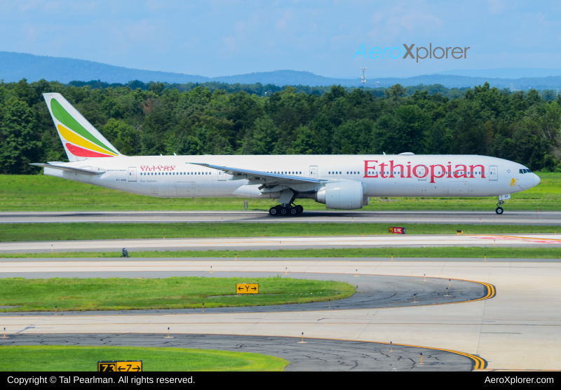 Photo of ET-ASK - Ethiopian Airlines Boeing 777-300ER at IAD on AeroXplorer Aviation Database
