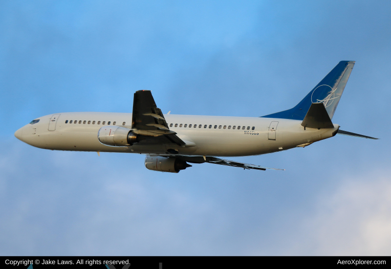 Photo of N440US - iAero Airways Boeing 737-400 at RIC on AeroXplorer Aviation Database