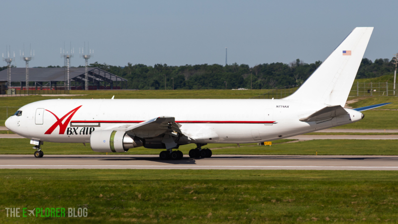 Photo of N774AX - ABX Air Boeing 767-200F at CVG on AeroXplorer Aviation Database