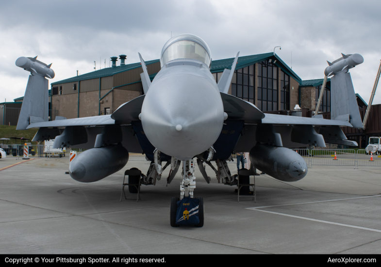 Photo of 168903 - USN - United States Navy Boeing EA-18G Growler at LBE on AeroXplorer Aviation Database