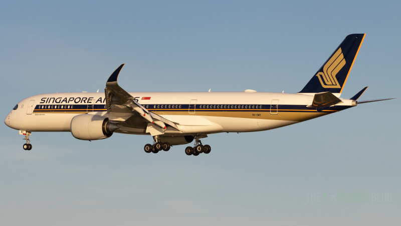 Photo of 9V-SMY - Singapore Airlines Airbus A350-900 at SIN on AeroXplorer Aviation Database