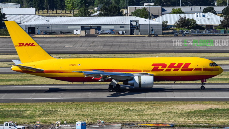 Photo of N783AX - DHL Boeing 767-200F at PDX on AeroXplorer Aviation Database