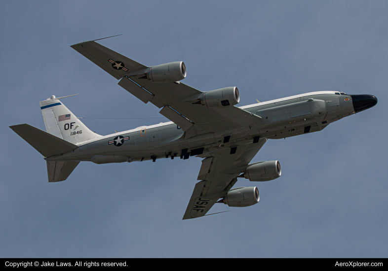 Photo of 64-846 - USAF - United States Air Force Boeing RC-135 Rivet Joint at OFF on AeroXplorer Aviation Database