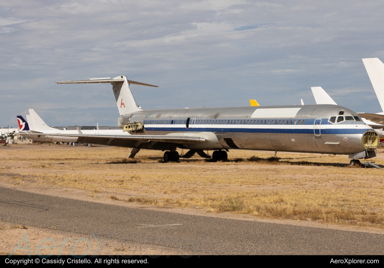 Photo of N451AA - American Airlines McDonnell Douglas MD-82 at GYR on AeroXplorer Aviation Database