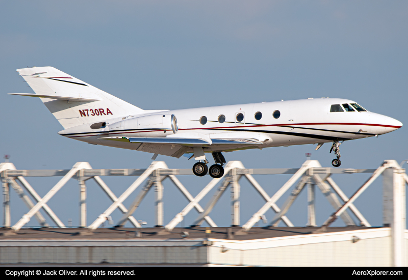 Photo of N730RA - Royal Air Freight Dassault Falcon 20 at CLE on AeroXplorer Aviation Database