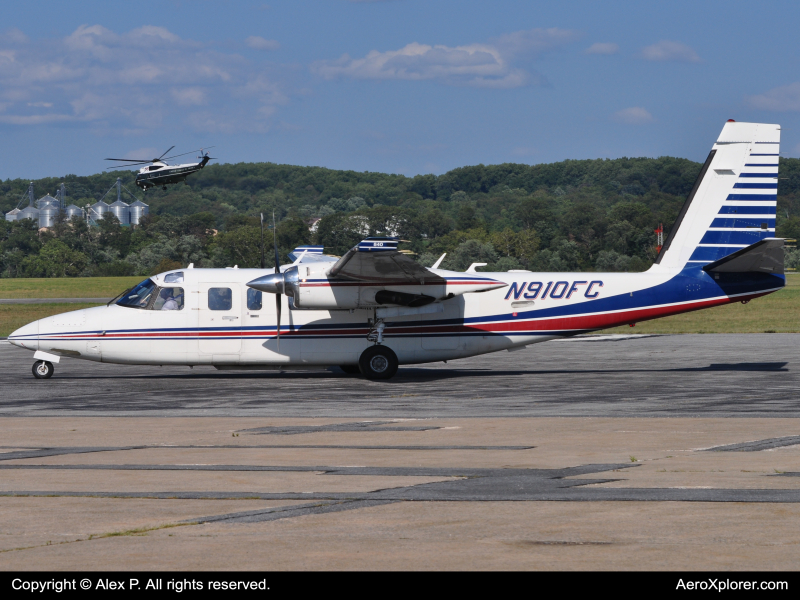 Photo of N910FC - PRIVATE Aero Commander 690C at FDK on AeroXplorer Aviation Database