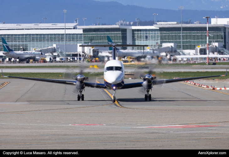 Photo of C-GPCW - Pacific Coastal Airlines Beechcraft 1900 at YVR on AeroXplorer Aviation Database