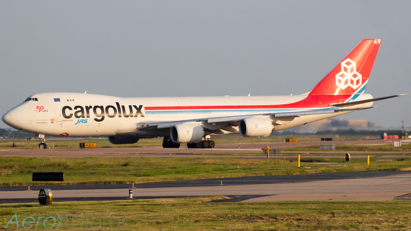 Photo of LX-VCI - CargoLux Boeing 747-8F at DFW on AeroXplorer Aviation Database