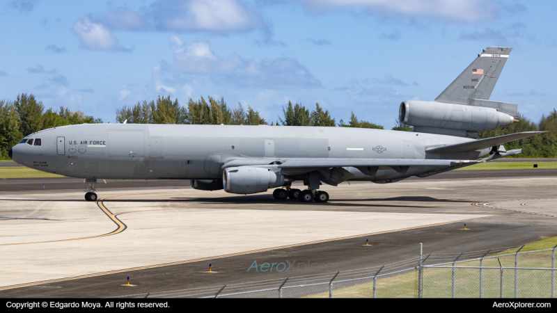 Photo of 86-0038 - USAF - United States Air Force McDonnell Douglas KC-10 Extender at SJU on AeroXplorer Aviation Database