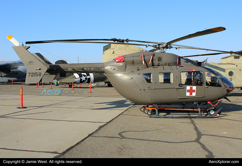 Photo of 12-72158 - USA - United States Army Eurocopter UH-72A Lakota at MHR on AeroXplorer Aviation Database