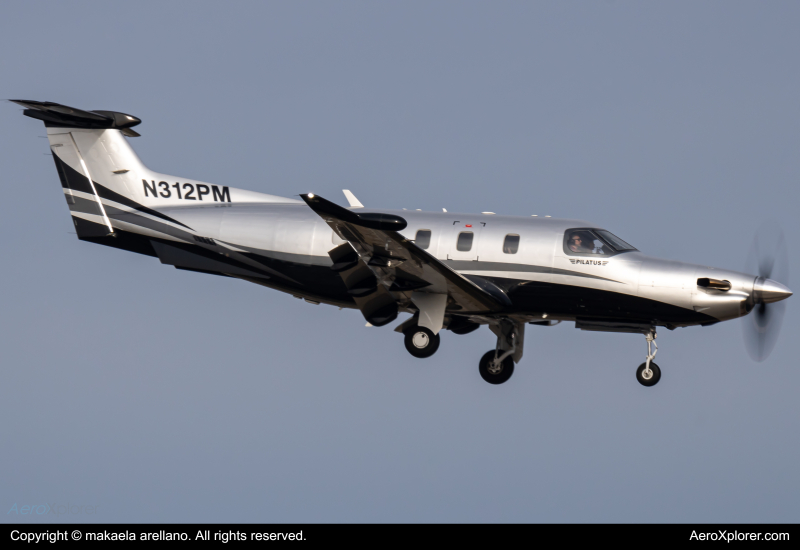 Photo of N312PM - PRIVATE  Pilatus PC-12  at BOI on AeroXplorer Aviation Database