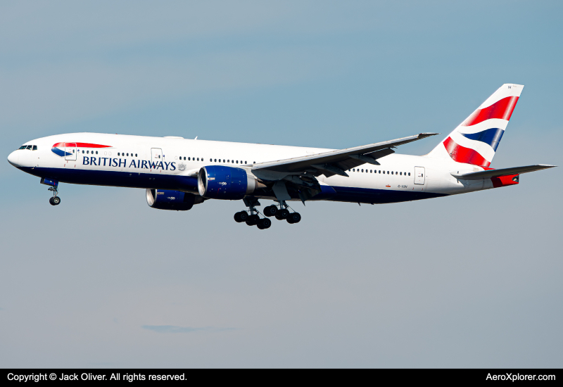 Photo of G-VIIH - British Airways Boeing 777-200ER at JFK on AeroXplorer Aviation Database