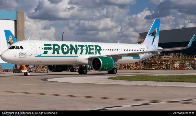 Photo of N624FR - Frontier Airlines Airbus A321NEO at TPA on AeroXplorer Aviation Database