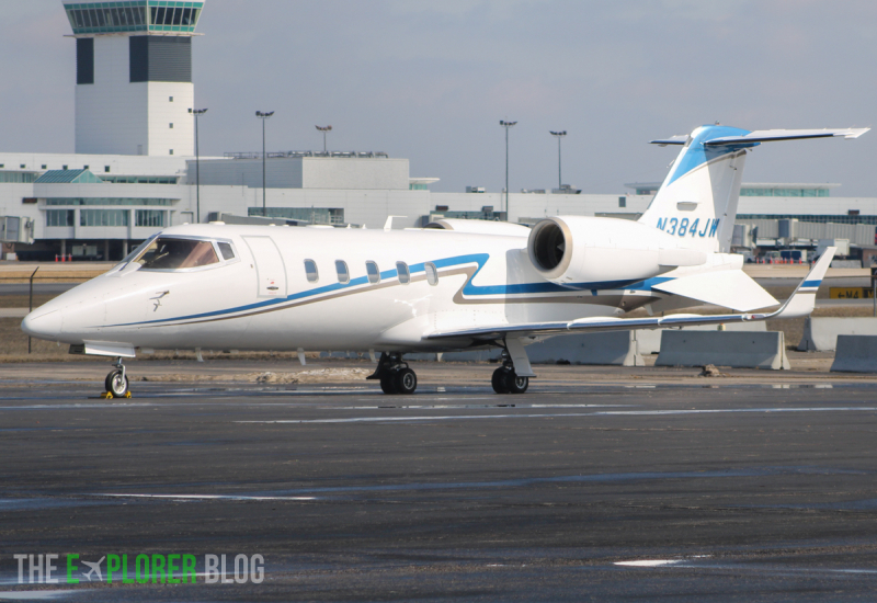 Photo of N384JW - PRIVATE Learjet 60 at CVG on AeroXplorer Aviation Database
