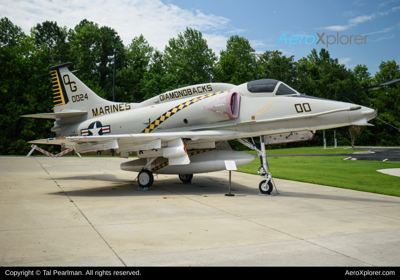 Photo of 160024 - USMC - United States Marine Corp Douglas A-4 Skyhawk at NKT on AeroXplorer Aviation Database