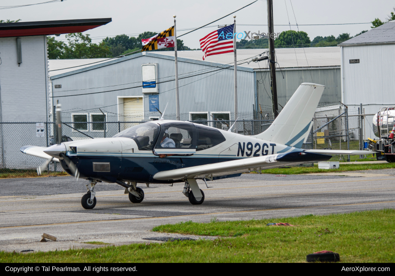 Photo of N92GT - PRIVATE Sacota TB-21 Trinidad at GAI on AeroXplorer Aviation Database