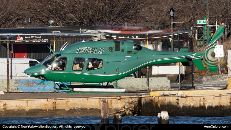 Photo of N508LB - PRIVATE Bell 429 at JRA on AeroXplorer Aviation Database