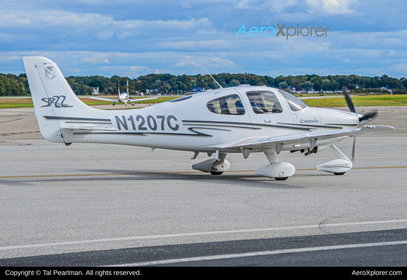 Photo of N1207C - PRIVATE Cirrus SR-22 at MTN on AeroXplorer Aviation Database