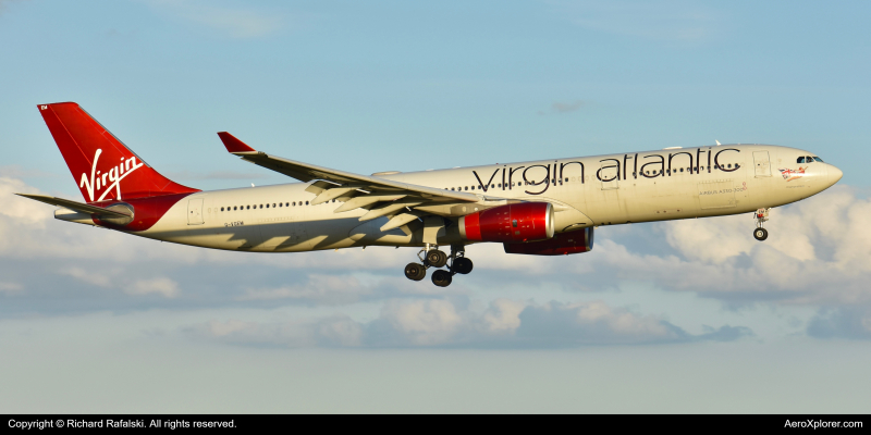 Photo of G-VGEM - Virgin Atlantic Airbus A330-300 at MCO on AeroXplorer Aviation Database