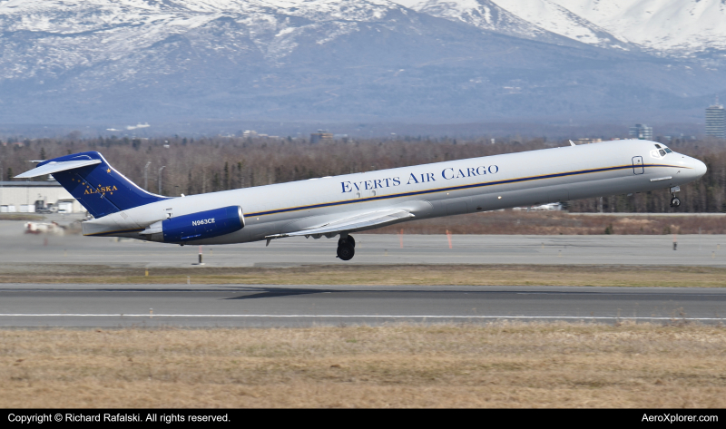 Photo of N963CE - Everts Air Cargo McDonnell Douglas MD-83(SF) at ANC on AeroXplorer Aviation Database