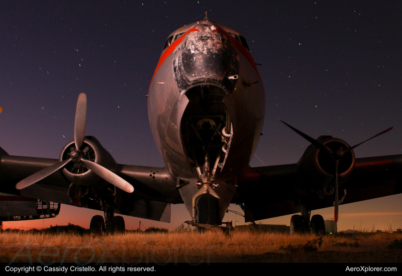 Photo of N96451 - Maricopa Aircraft Service Douglas C-54 Skymaster at KAVQ on AeroXplorer Aviation Database