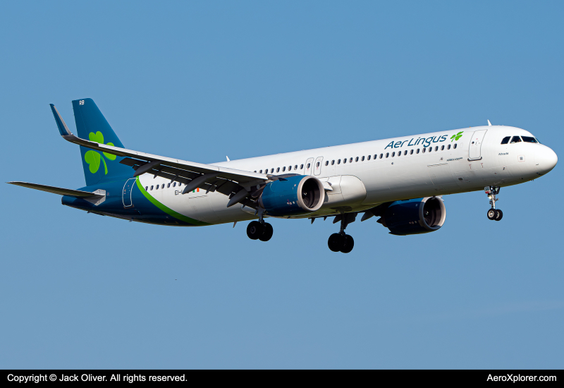 Photo of EI-LRB - Aer Lingus Airbus A321LR at CLE on AeroXplorer Aviation Database