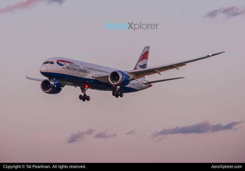 Photo of G-ZBJA - British Airways Boeing 787-8 at BWI on AeroXplorer Aviation Database