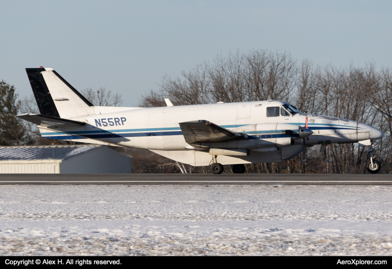 Photo of N55RP - Wiggins Airways Beechcraft C99 at MHT on AeroXplorer Aviation Database