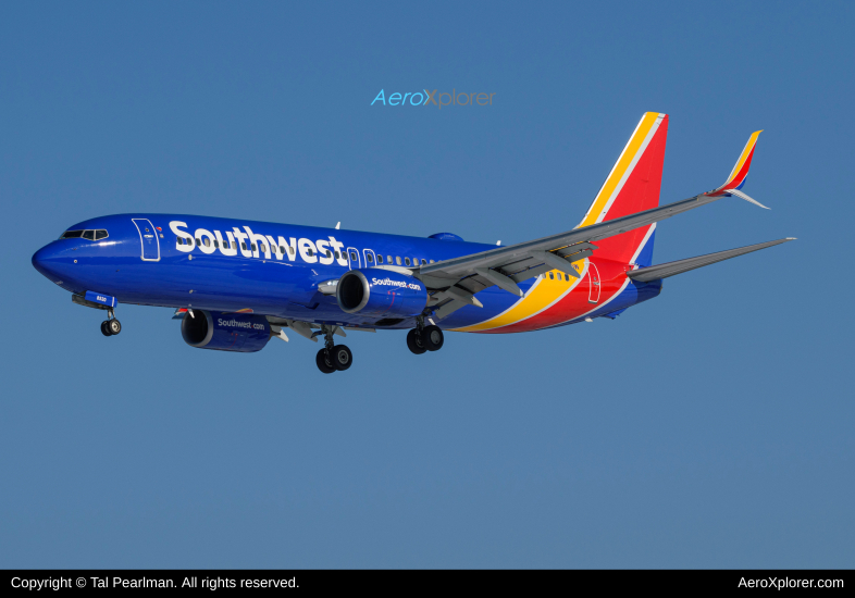 Photo of N8530W - Southwest Airlines Boeing 737-800 at BWI on AeroXplorer Aviation Database