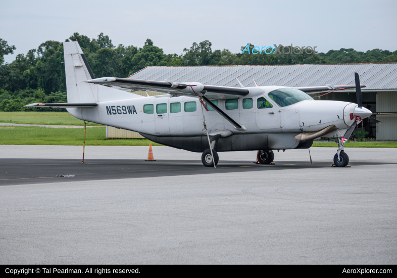 Photo of N569WA - AirPac Airlines Cessna 208B Super Cargomaster  at EWN on AeroXplorer Aviation Database