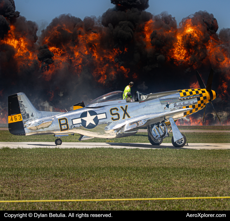 Photo of N51EA - PRIVATE North American P-51 Mustang at LAL on AeroXplorer Aviation Database