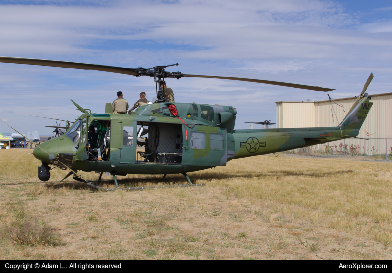 Photo of 69-6611 - USAF - United States Air Force Bell UH-1 Huey/Iroquois  at BIL on AeroXplorer Aviation Database