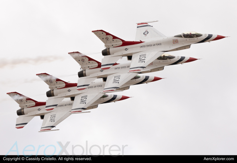 Photo of 91-0417 - USAF - United States Air Force General Dynamics F-16 Fighting Falcon at LUF on AeroXplorer Aviation Database