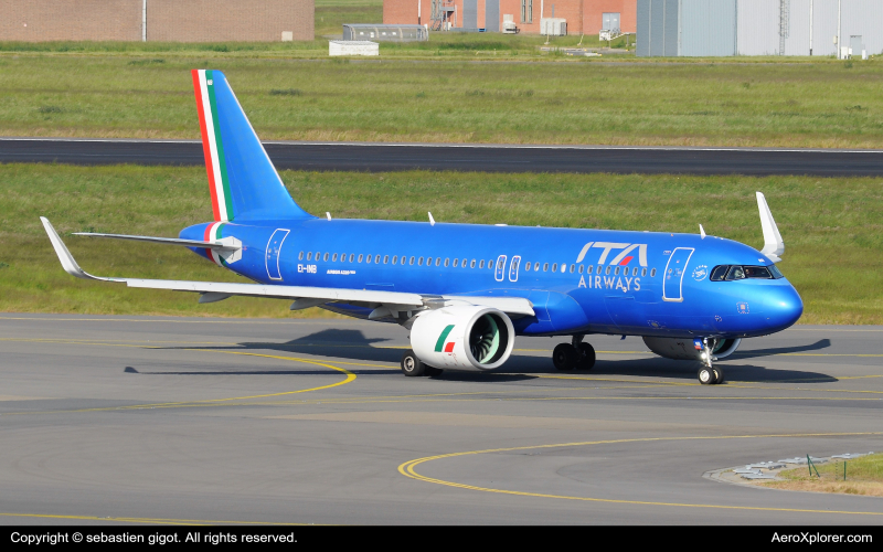 Photo of EI-IMB - ITA Airways Airbus A319 at bru on AeroXplorer Aviation Database