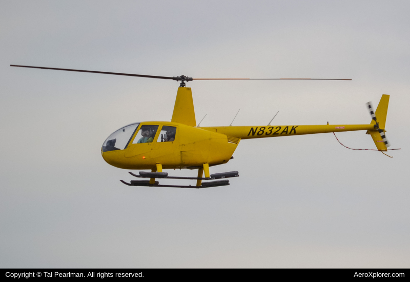 Photo of N832AK - PRIVATE Robinson R44 at UST on AeroXplorer Aviation Database