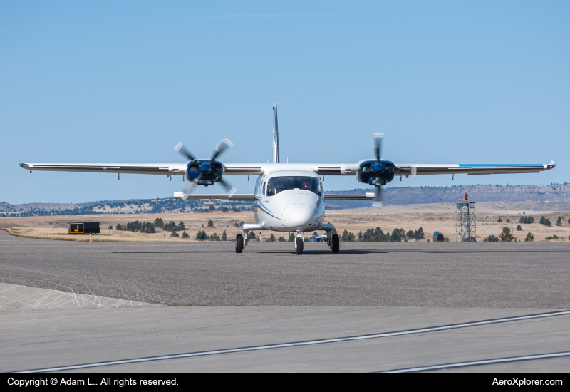Photo of N945CA - Cape Air Tecnam P-2012 Traveller at BIL on AeroXplorer Aviation Database